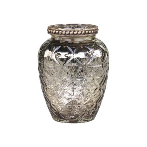 Chic Antique, Vase med perlekant, champagne
