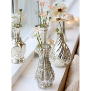 Chic Antique, Vase i fattigmandsslv, 13 cm. hj