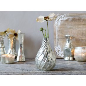 Chic Antique, Vase i fattigmandsslv, 11,5 cm. hj