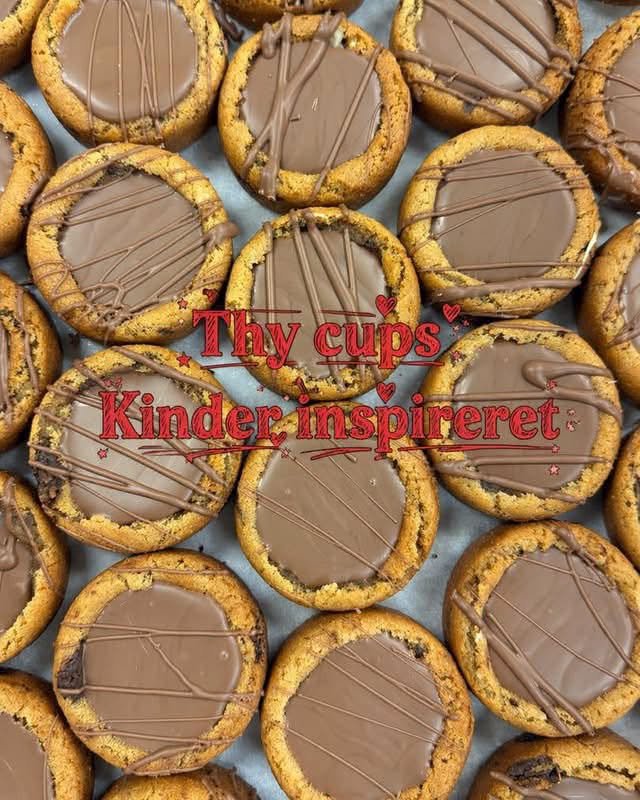 Chokolenten, Thy Cups: Vaniljecreme, Lys chokolade(Kinder inspireret) 