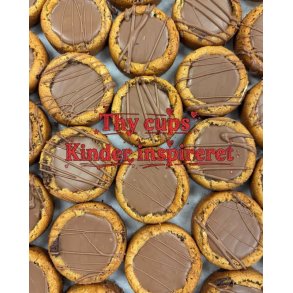 Chokolenten, Thy Cups: Vaniljecreme, Lys chokolade(Kinder inspireret) 