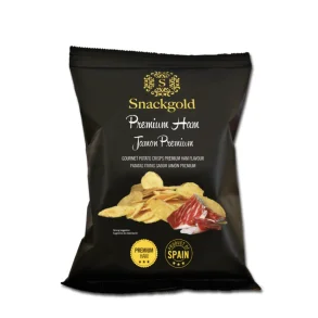 Snack gold, Spanske Gourmet chips, Iberico skinke, 40gr.