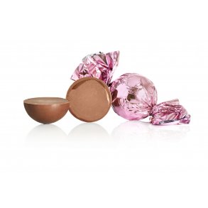 Cocoture, Fyldte chokoladekugler i lyserd folie