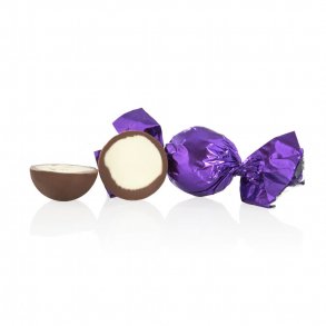 Cocoture, Fyldte chokoladekugler i lilla folie
