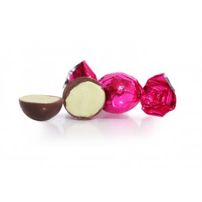 Cocoture, Fyldte chokoladekugler i pink folie