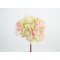 DEKO FLORALE, Kunstig hortensia, 47 cm, hvid/pink