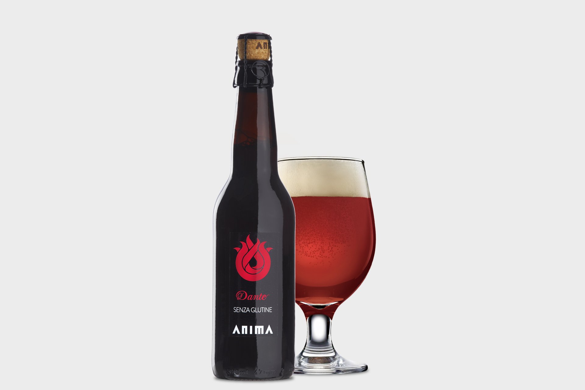 Lowin, Anima, Dante Birra Rosso Doppio Malto, 0,33 L.