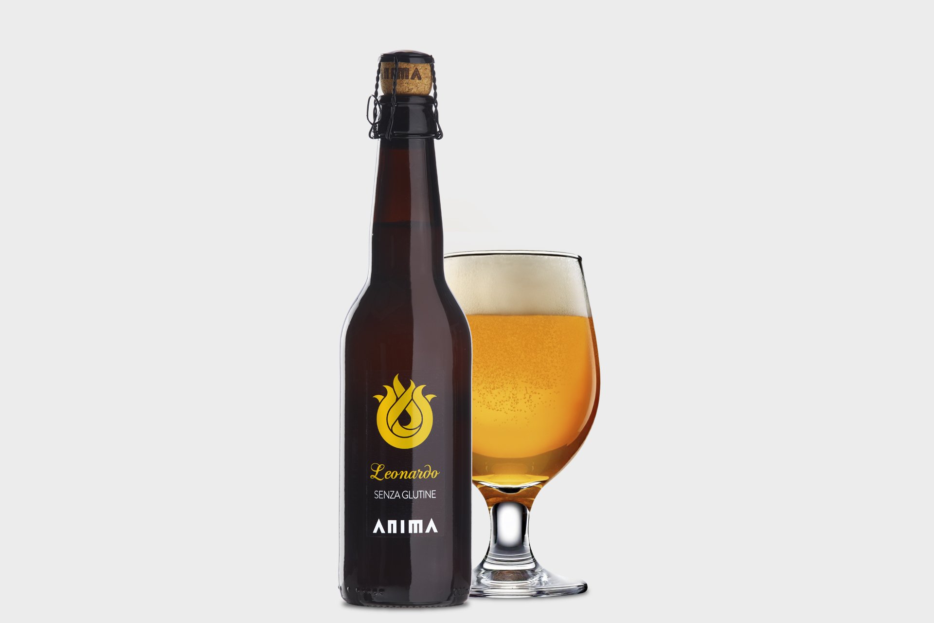 Lowin, Anima, Leonardo Birra Blonde Doppio, 0,33 L.