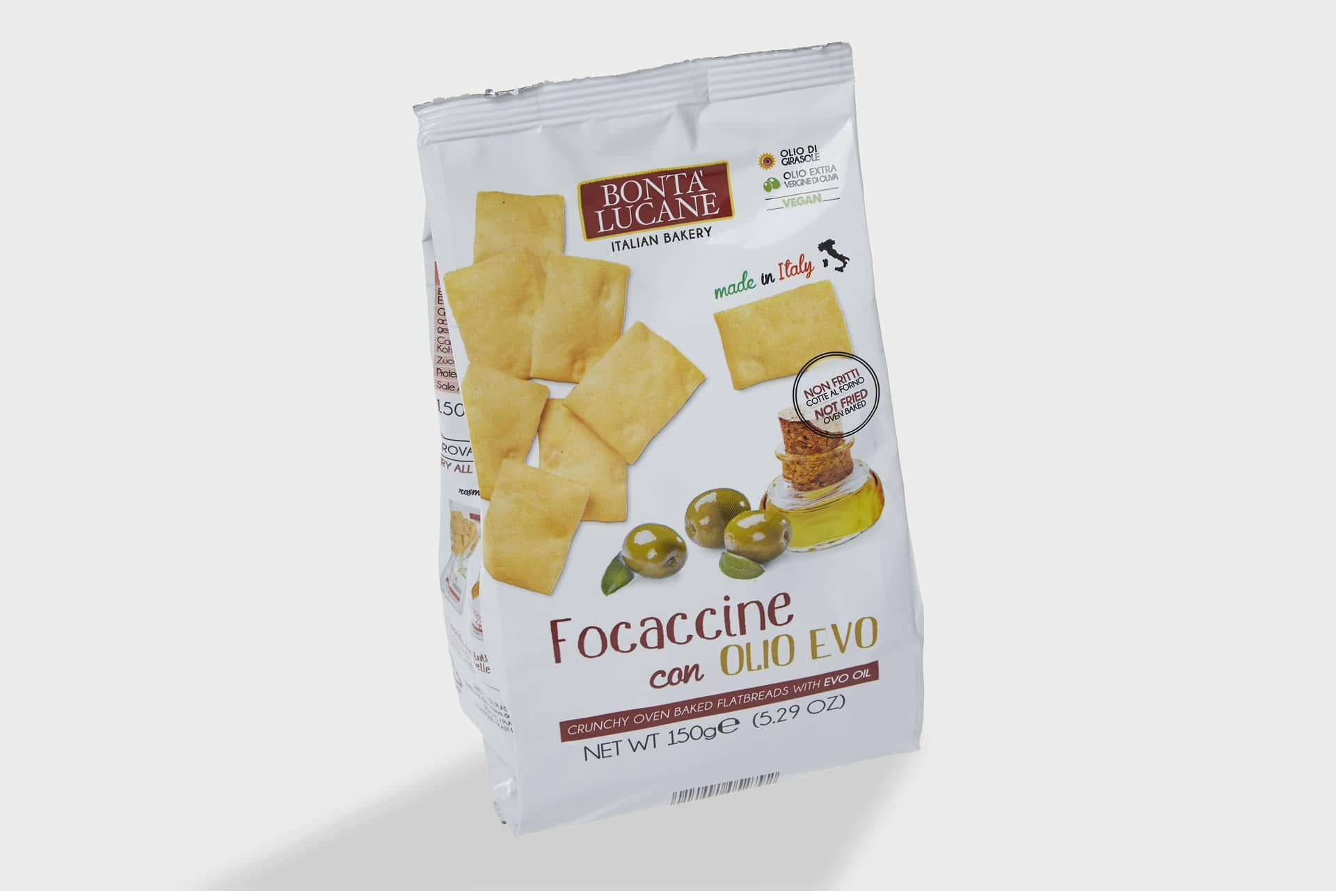 Lowin, Focaccine med olivenolie