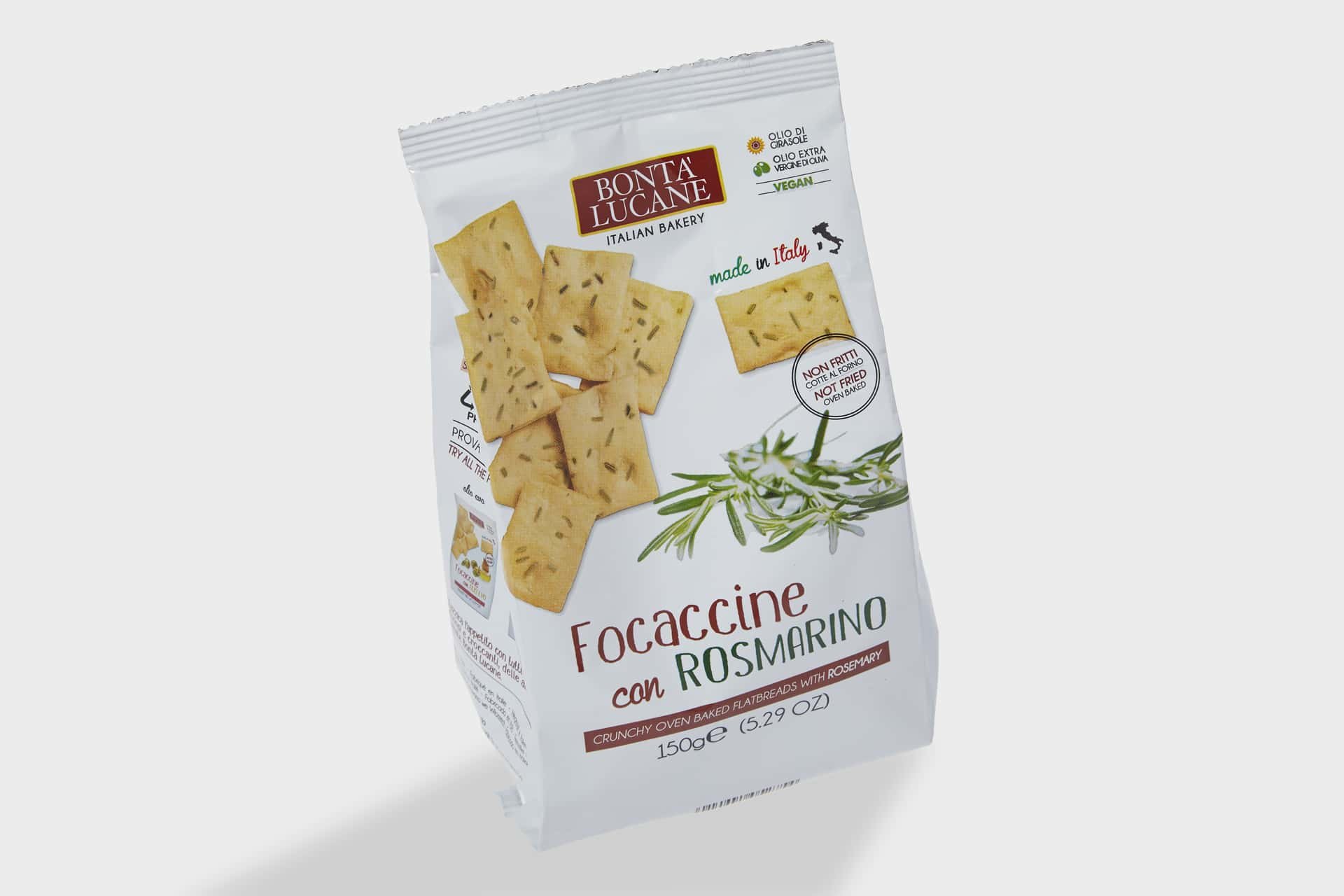 Lowin, Focaccine med Rosmarin