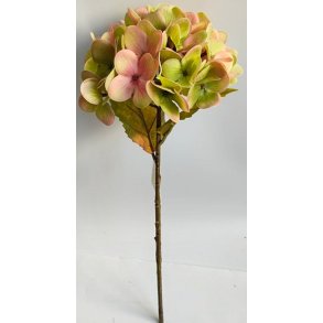 La Vida, Silkeblomst, Kunstig hortensia, H46 cm, lyser�de nuancer