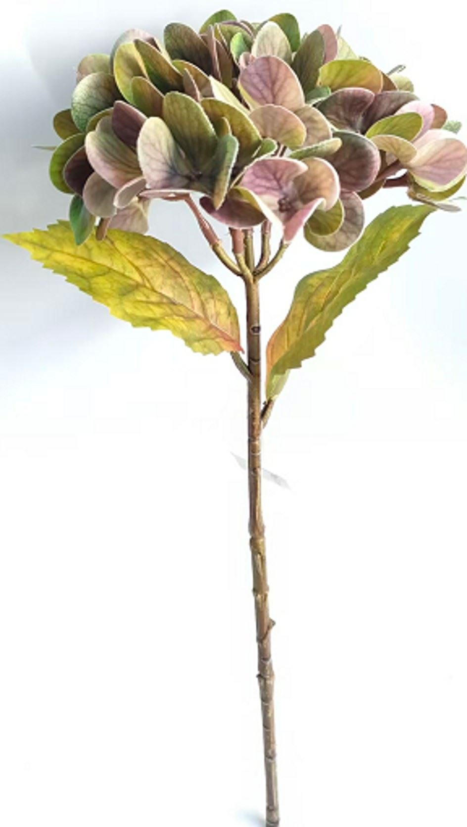 La Vida, Silkeblomst, Kunstig hortensia, H46 cm, Lilla nuancer
