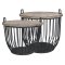 Chic Antique, Sofaborde med trlg stor