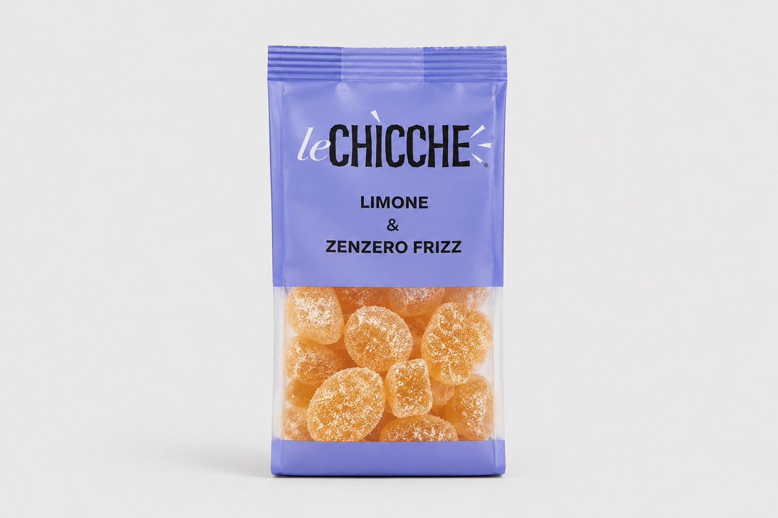 Lowin, Citron & Ingef�r vingummi, 200 g.