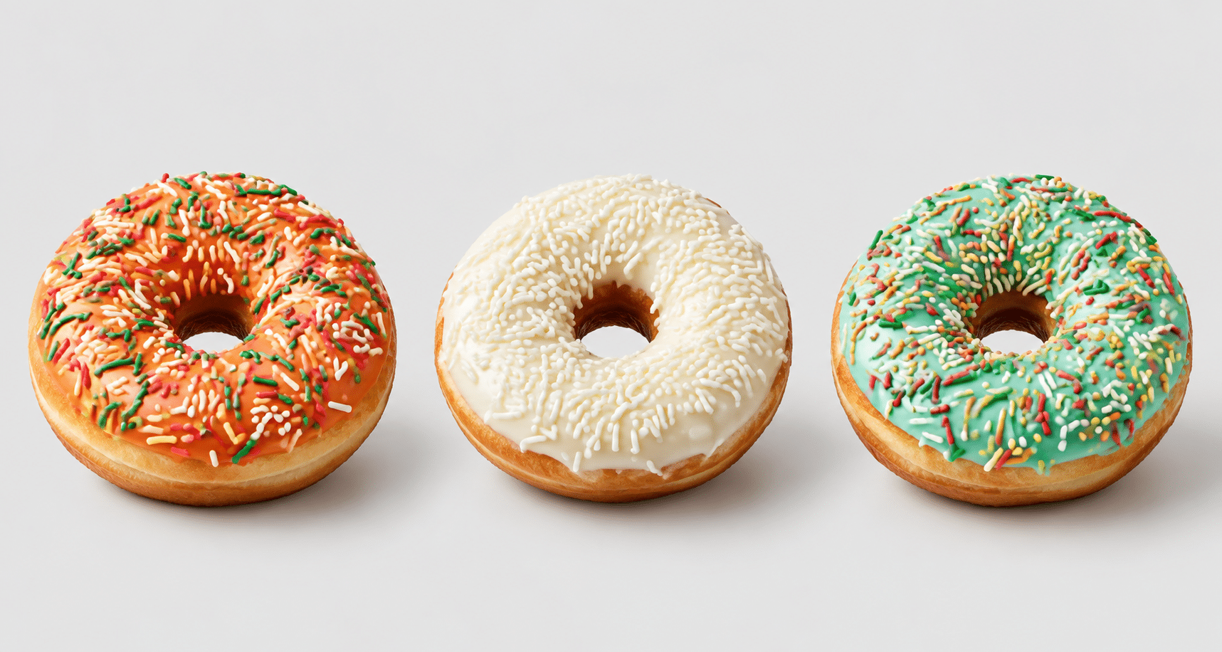 Lowin, Maxtris, Jule donuts, 6 stk. i en pakke