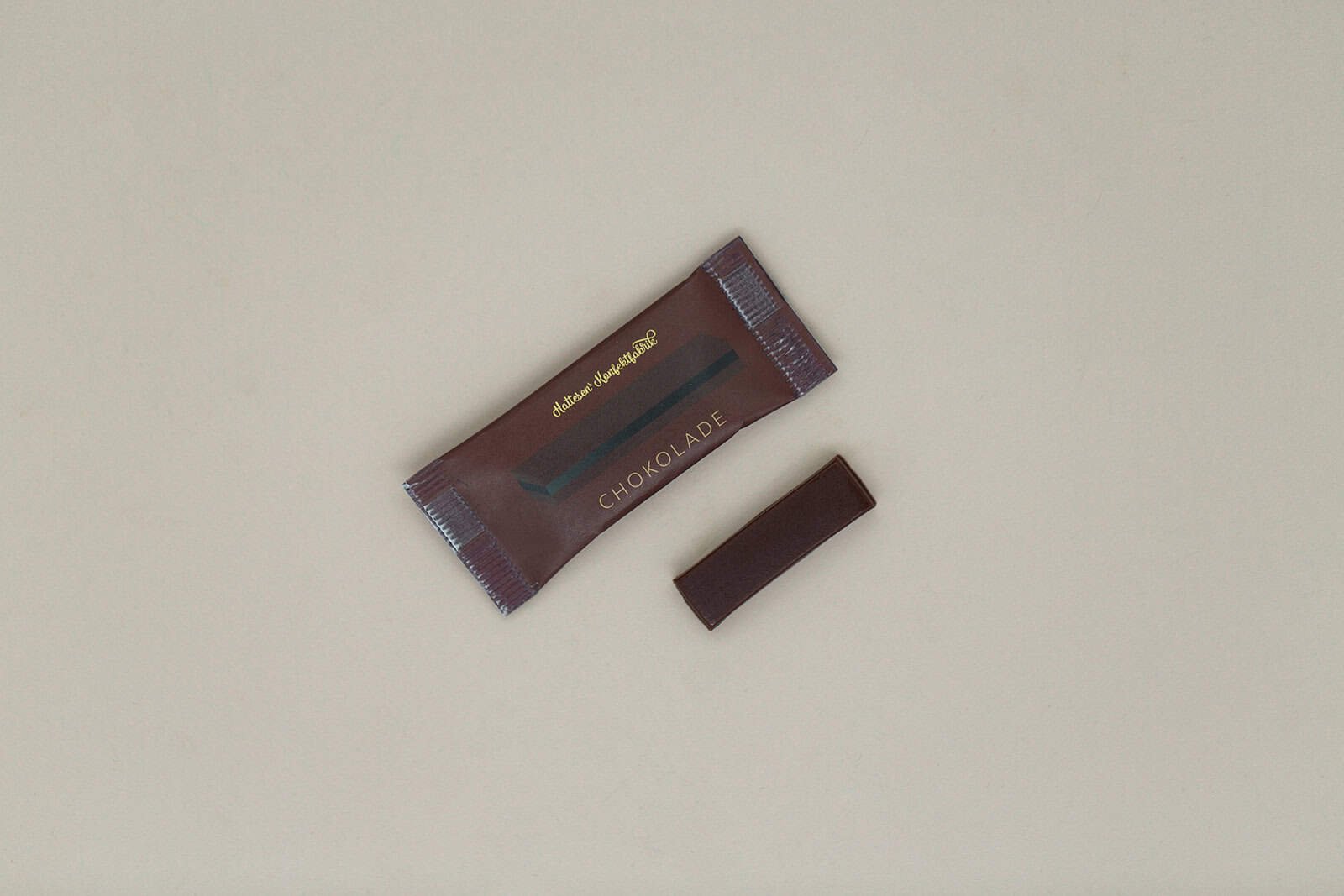 Hattesens Konfektfabrik, Flowpack, Chokolade