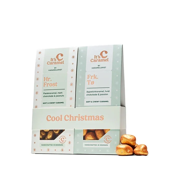 Karamelleriet, Cool Christmas, 2 x 100g limited edition karameller