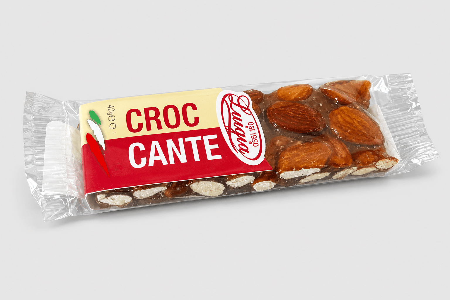 Lowin, Croccante m/mandler & Honning, 40g