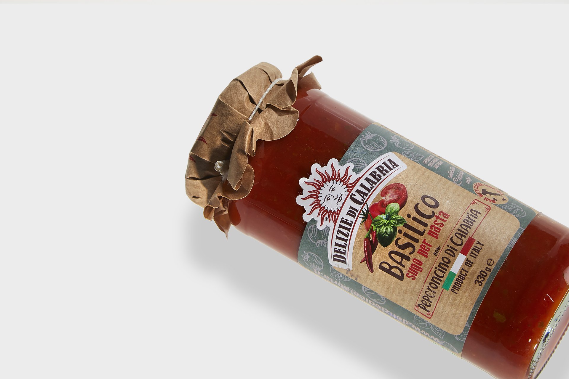 Lowin, Sugo Basilico, 330 g.