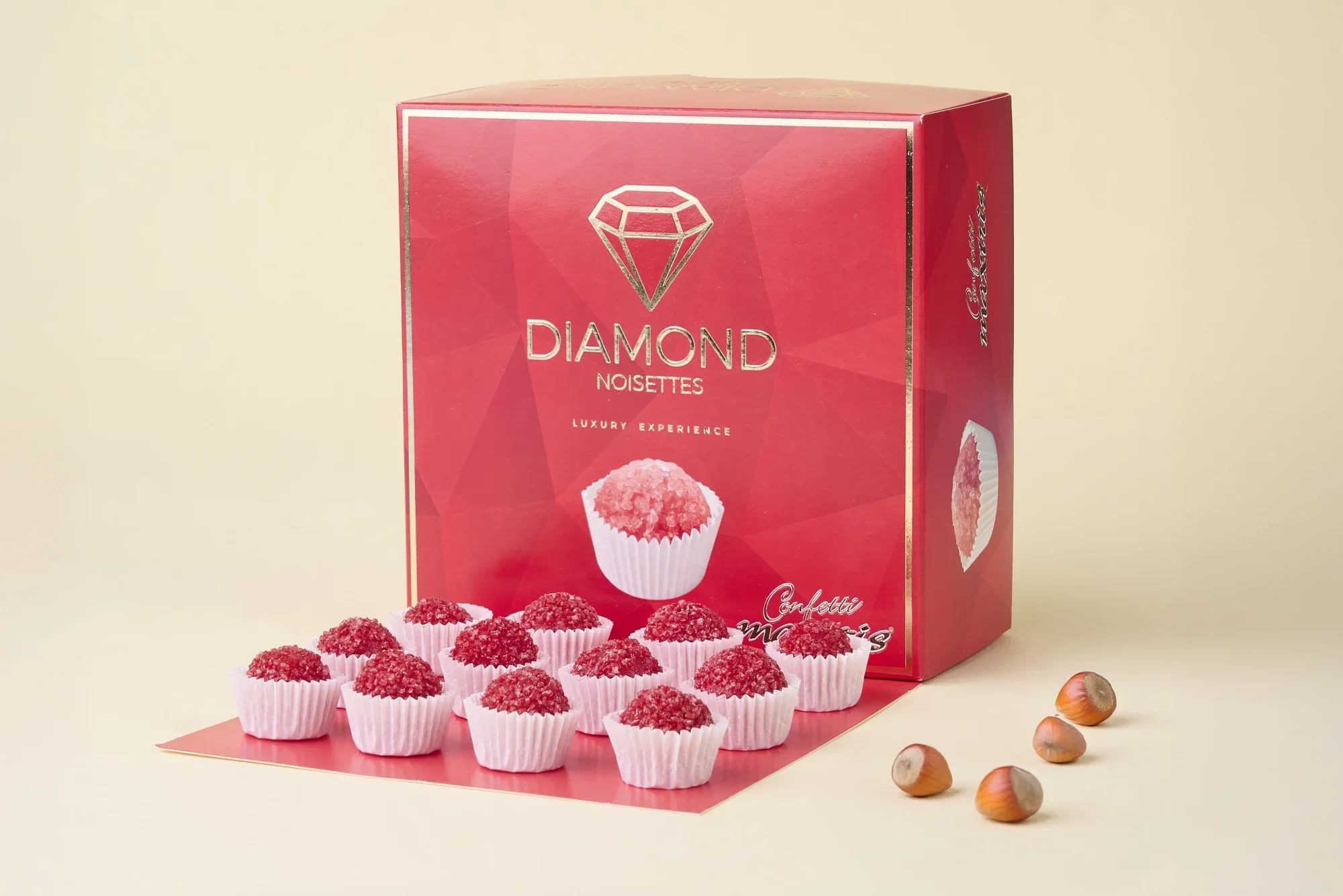 Lowin, Diamonds, r�d - BEDST F�R START JULI 2026