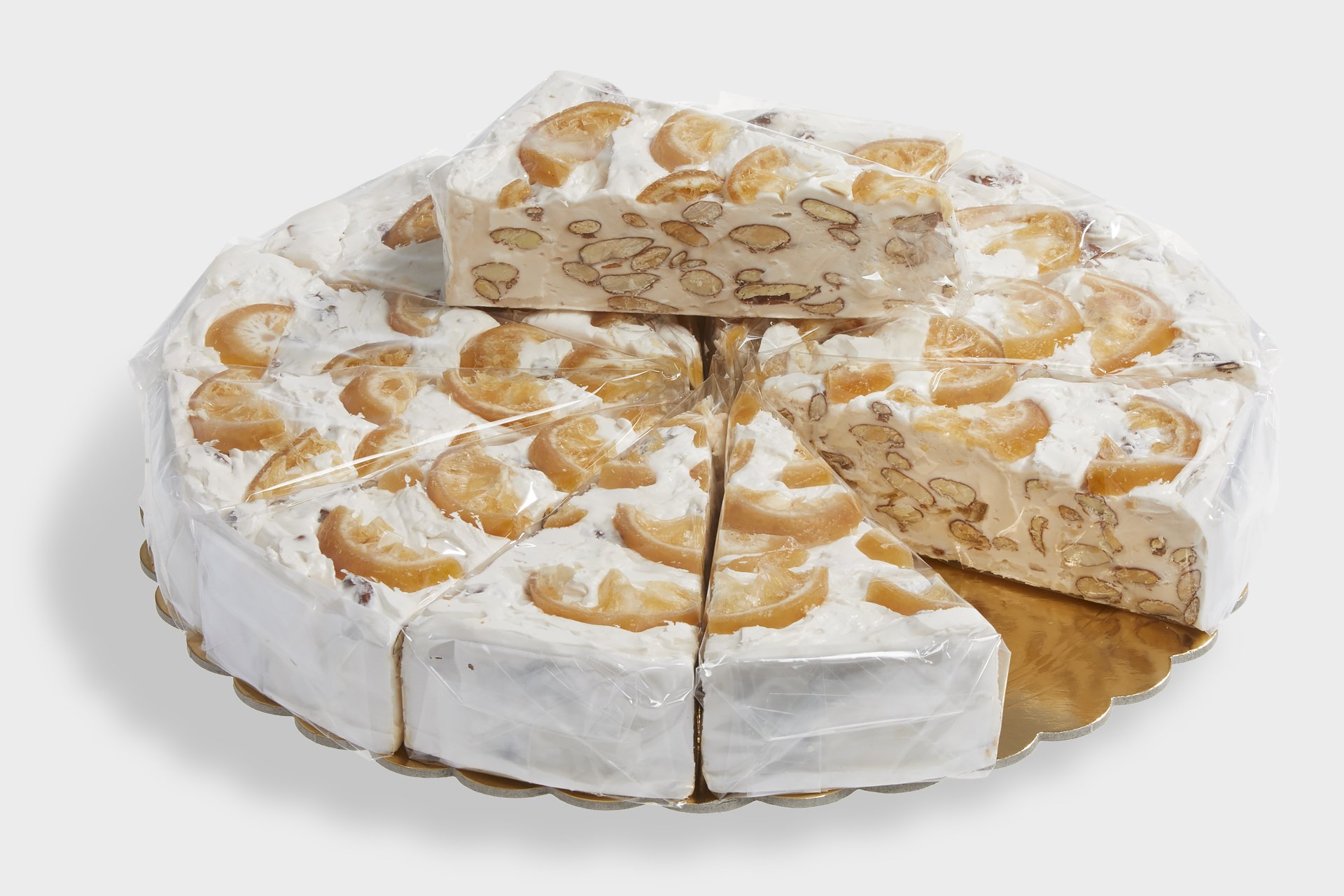 Lowin, Bld nougat med limone, ca 200 g.