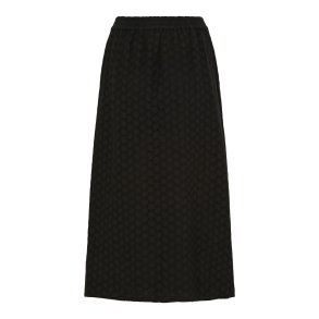 Anne-Mi (Femme Facon), Agnes midi-nederdel, Sort