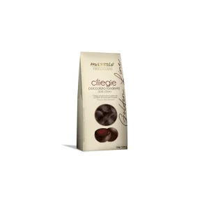Lowin, Praline kirsebr overtrukket med mrk chokolade., 150g.