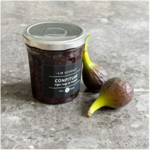 Lie Gourmet, Marmelade, figen, 370 g. 