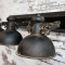 Chic Antique, Factory Lampe med 3 spot