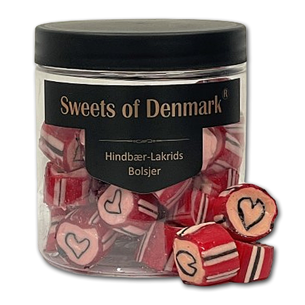 Sweets of Denmark, Hndlavet Bolcher, Hindbr-Lakrids