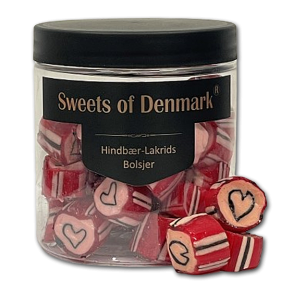 Sweets of Denmark, Hndlavet Bolcher, Hindbr-Lakrids