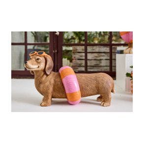 La Vida, Hund med badering, L45 cm