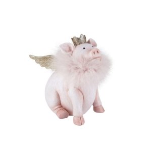 2have, Gris med kjole, 18 x 15cm.