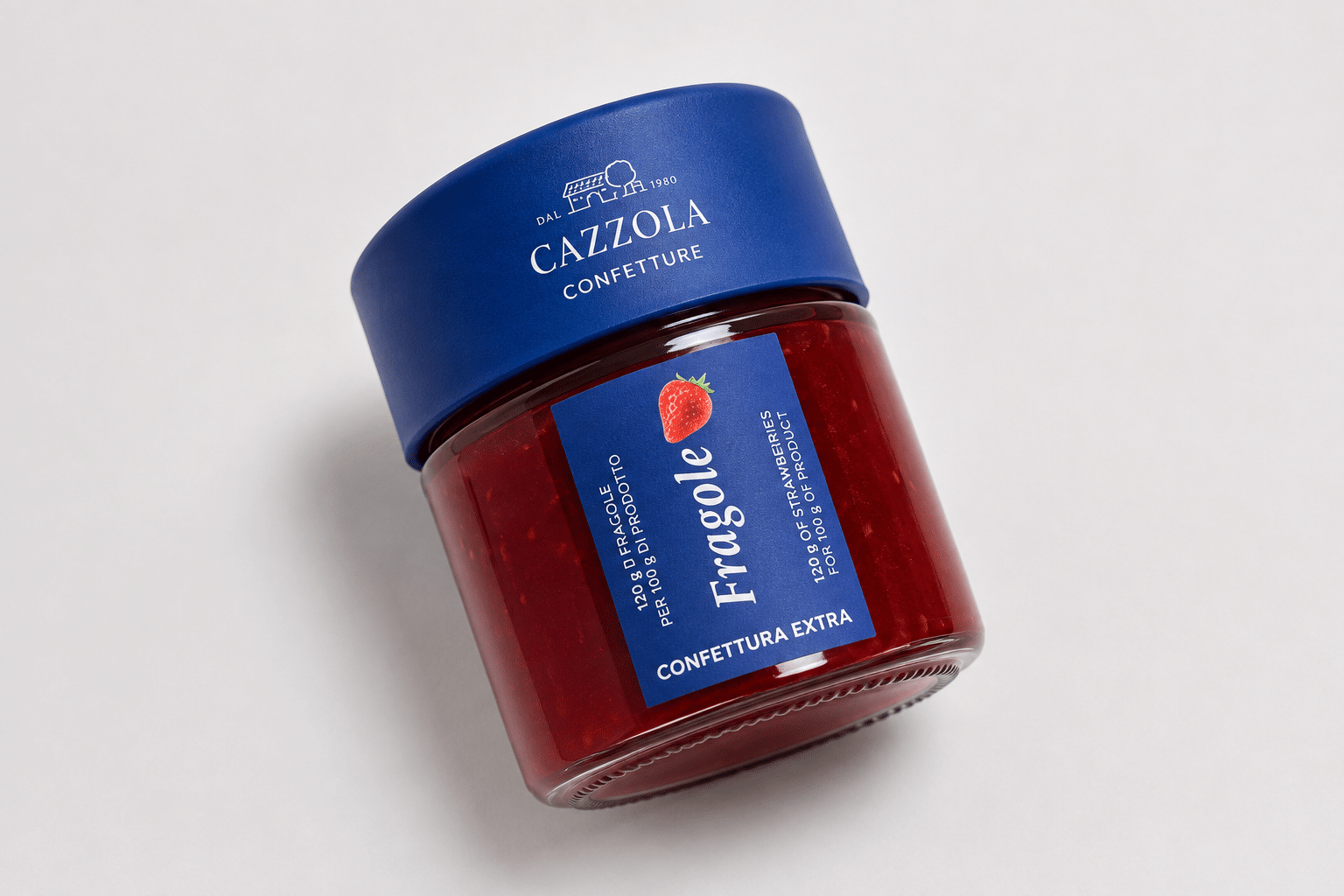 Lowin, Marmelade, jordb�r, 100 g. 