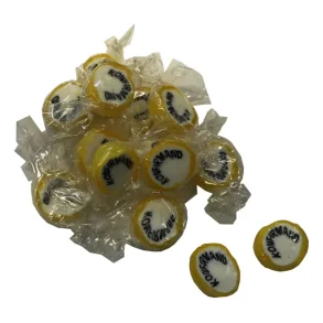 Sweets of Denmark, Hndlavet Bolcher, Konfirmand, gul (banan)