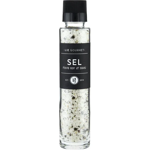 Lie Gourmet, Kvrn, Havsalt og peberblanding, 220 g.