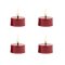 La Vida, LED fyrfadslys, r�d