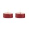 La Vida, LED fyrfadslys, r�d