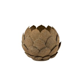La Vida, Bowl, Lotus 12x16 cm, Rust Metal