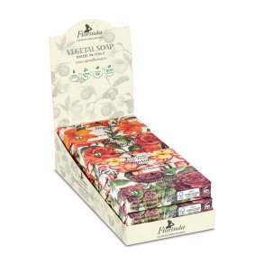 FLORINDA, Hndsbe, (Blomster - Fresia, Camelia, Lily og Engelsk Rose) pr. stk.