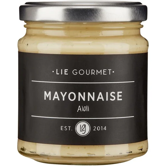 Lie Gourmet, Mayonnaise, aioli/hvidlg, 160g.