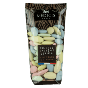Gourmeture, Medicis, Franske mandler, Pastelfarver, 250g