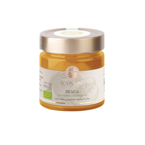 DEL MASTRO, Scyavuru, kologisk Fersken Marmelade, 250g.