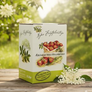 Nybro Frugtplantage, blemost med hyldeblomst 5 l. 