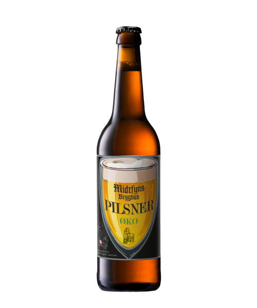 Midtfyns Bryghus, �kologisk Pilsner, 500 ml.