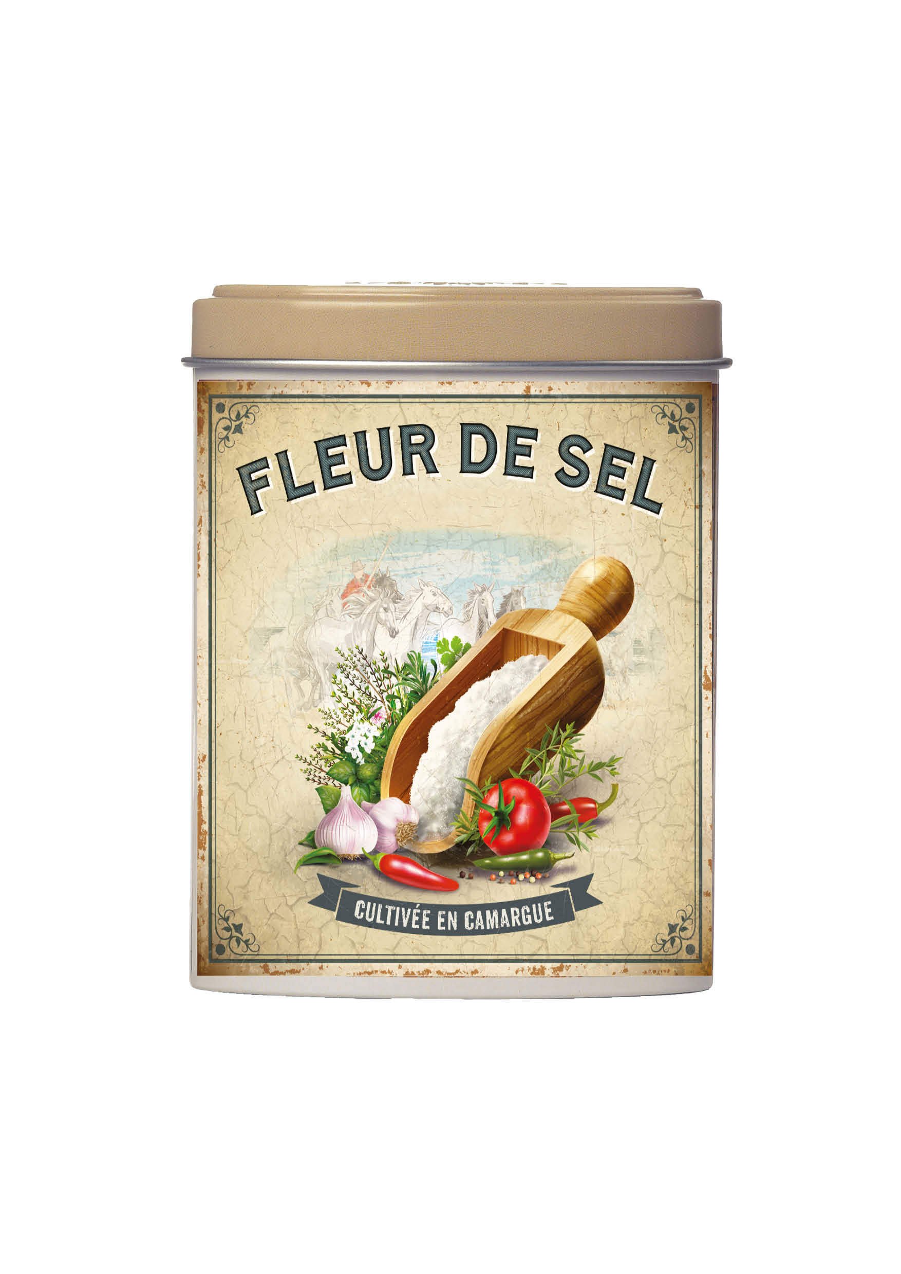 Gourmeture, Fleur de sel fra Camargue, 60 g. i str�d�se
