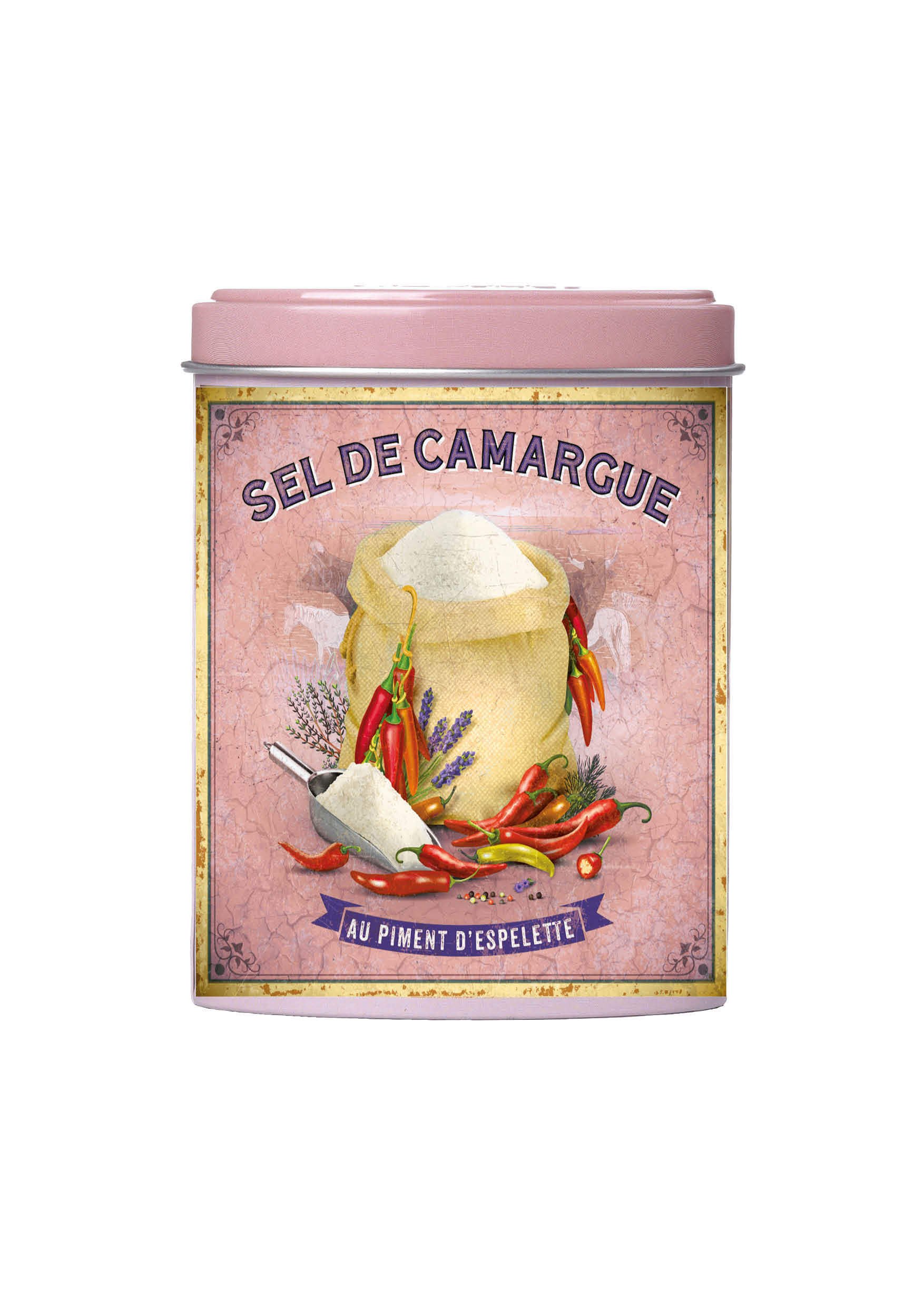 Gourmeture, Salt fra Camargue med espelette, 120 g. i str�d�se