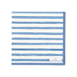 GreenGate, Serviet (lille) med bl striber, Sally