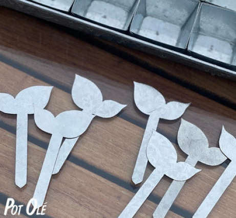 POT OL�, W.E.T, Planteskilt