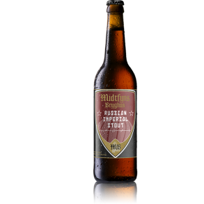 Midtfyns Bryghus, Russian Imperial Stout, 500ml.